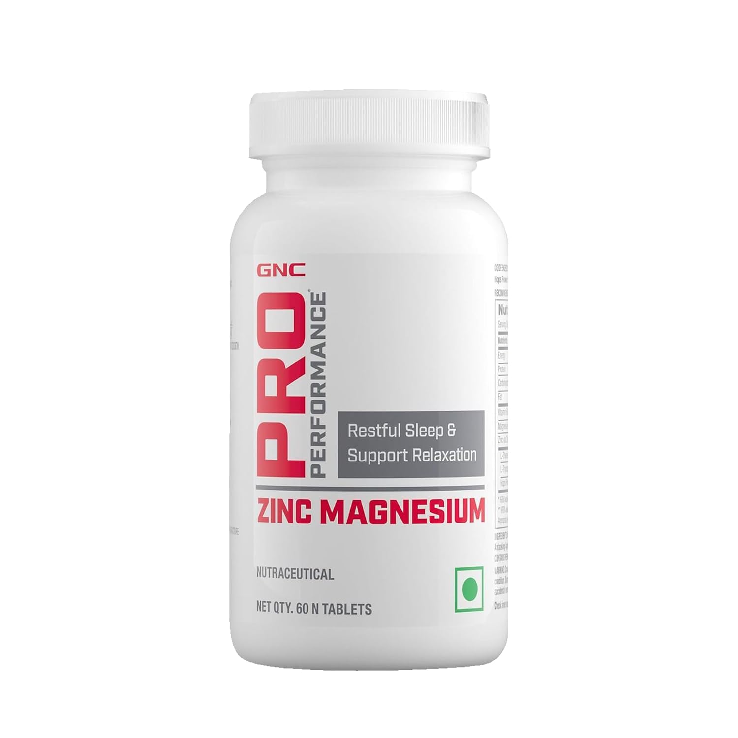 GNC PRO PERFORMANCE ZMA - 60 TABLETS