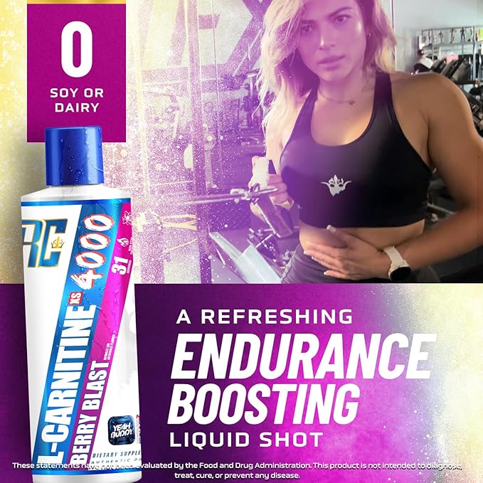 RONNIE COLEMAN SIGNATURE SERIES L CARNITINE XS 4000 LIQUID, STIMULANT FREE, SUGAR FREE 16OZ