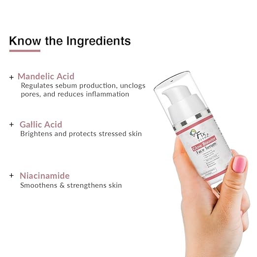 FIXDERMA 5% NIACINAMIDE SERUM GLOW BOOSTER FACE SERUM FACE SERUM FOR MEN & WOMEN - 15G