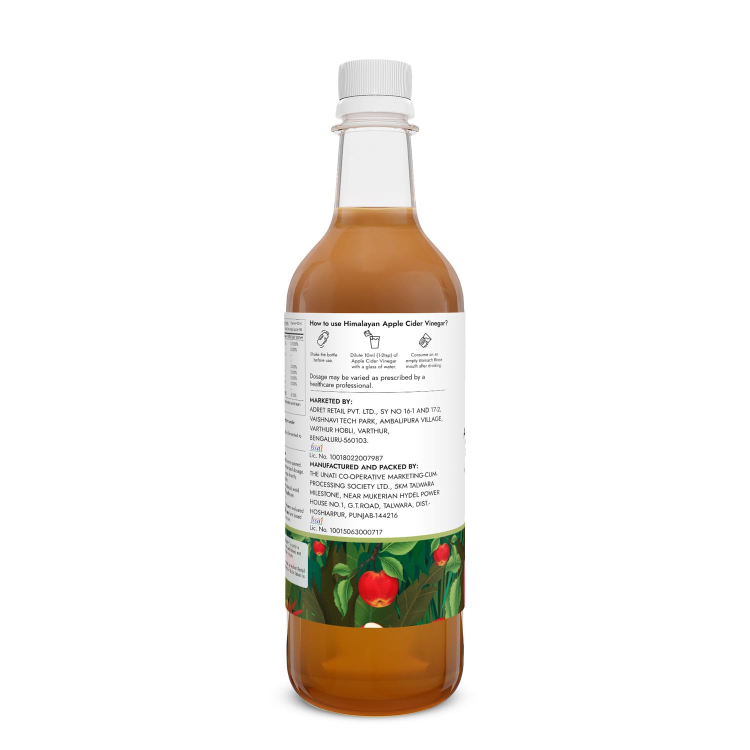 KAPIVA APPLE CIDER VINEGAR 500ML