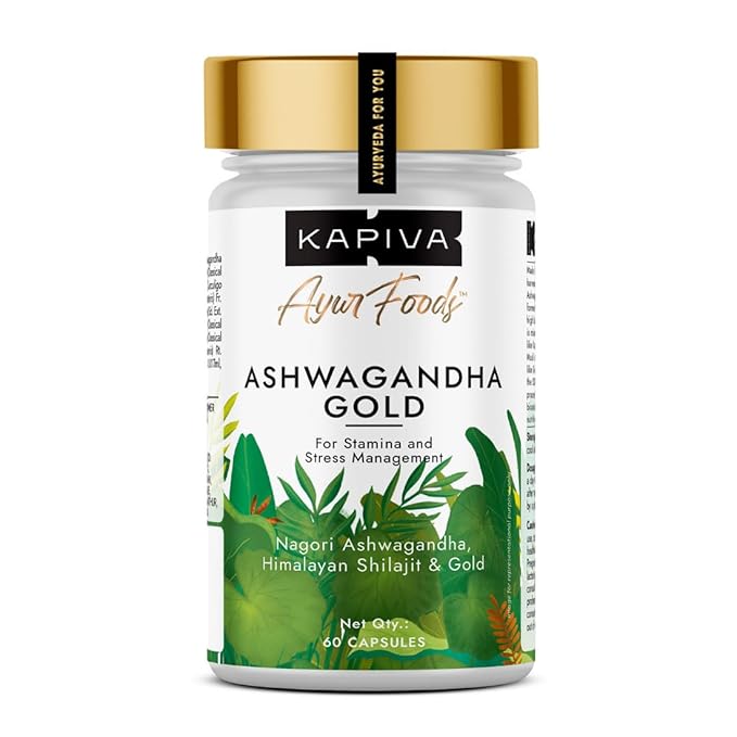 KAPIVA  ASHWAGANDHA GOLD CAPSULES 60CAPS