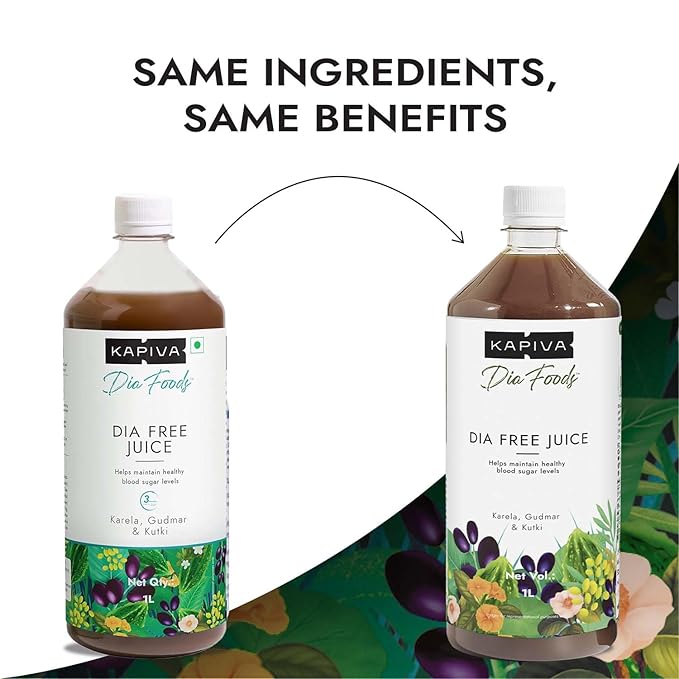 KAPIVA DIA FREE JUICE 1LTR