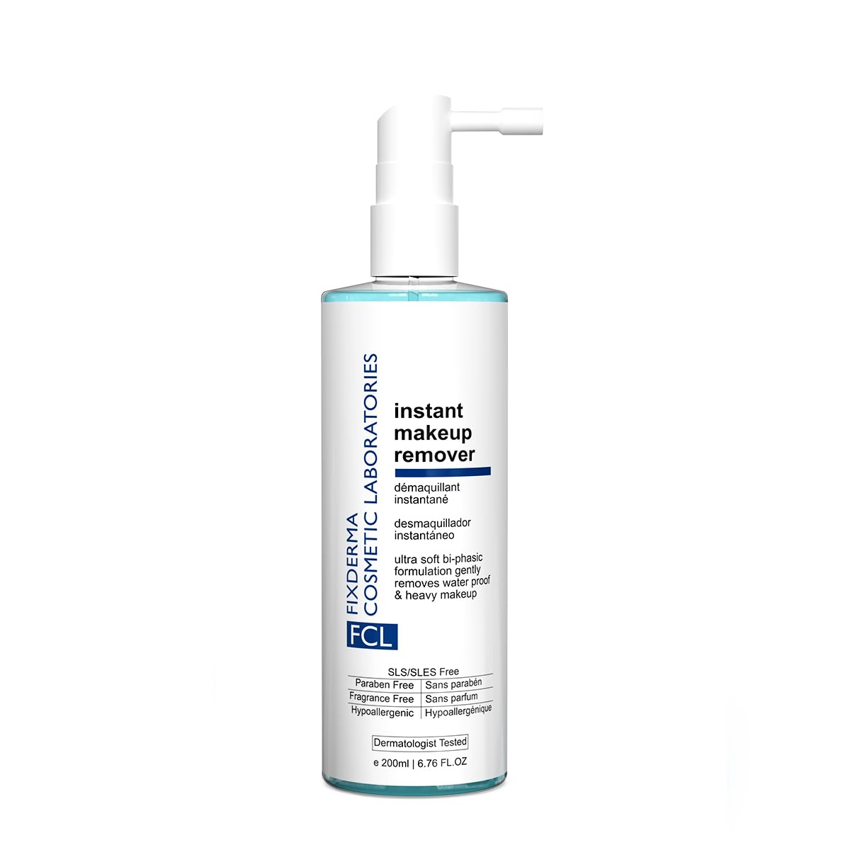 FIXDERMA FCL BIPHASIC INSTANT MAKEUP REMOVER WITH APPLE AMINO ACID & SEA BUCKTHORN OIL 200ML