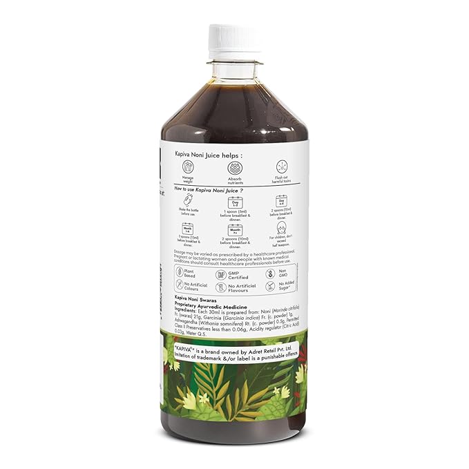 KAPIVA NONI JUICE 1LTR