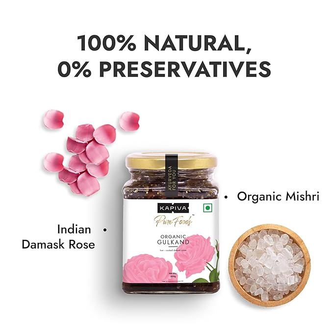 KAPIVA ORGANI GULKAND 300GM