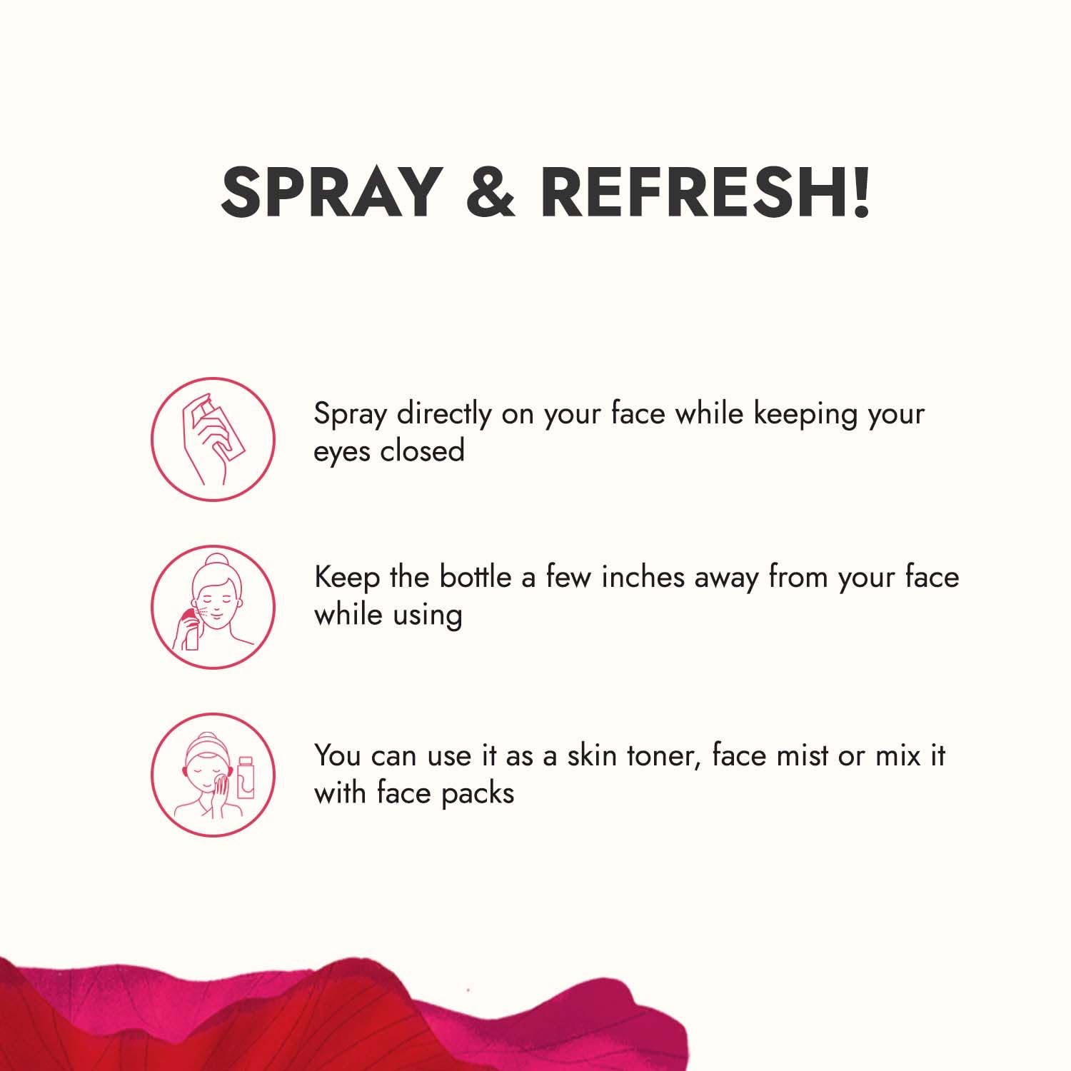 KAPIVA ROSE WATER 100ML