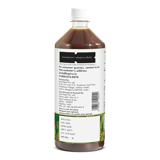 KAPIVA WHEAT GRASS JUICE 1LTR