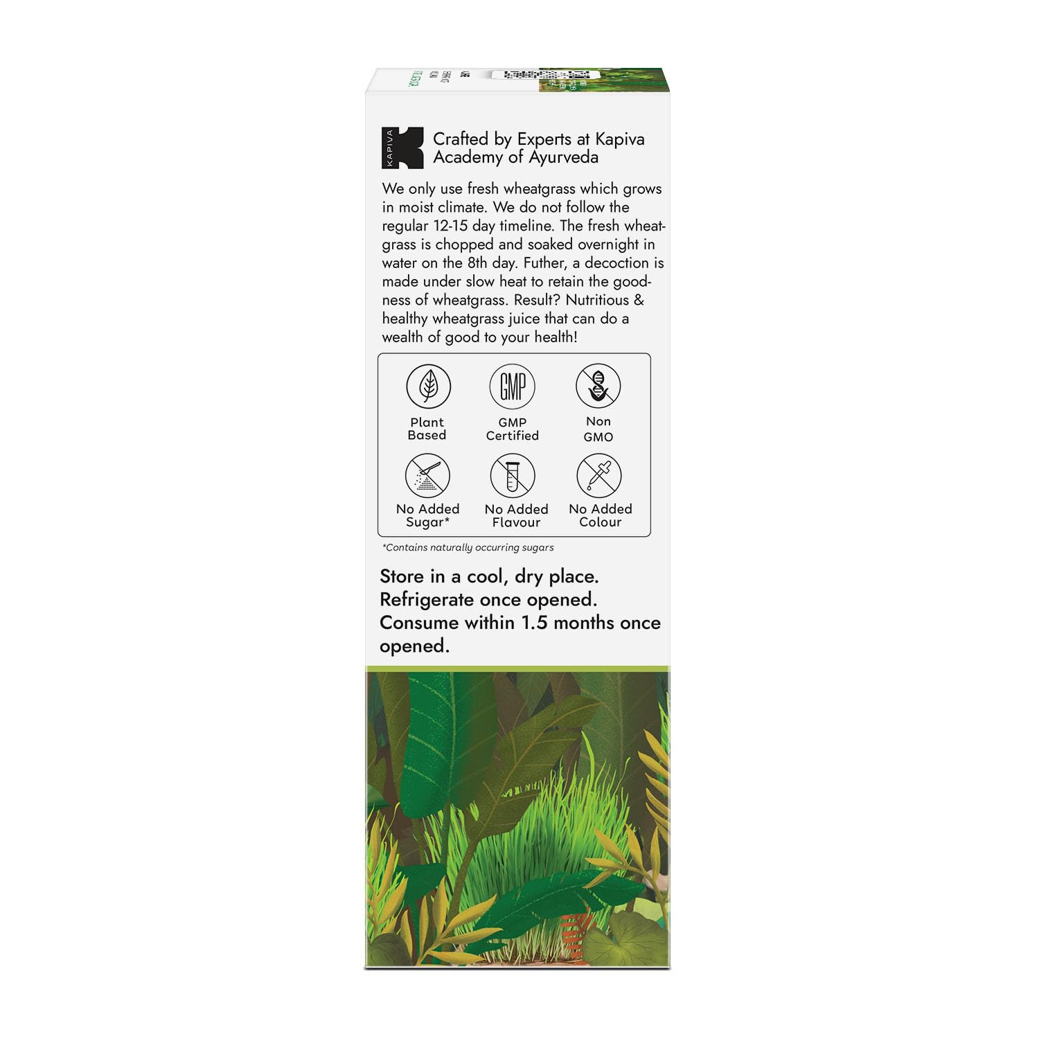 KAPIVA WHEAT GRASS JUICE 1LTR