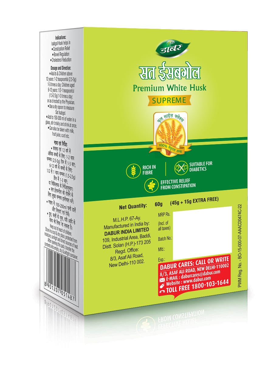 DABUR SAT ISABGOL 50GM