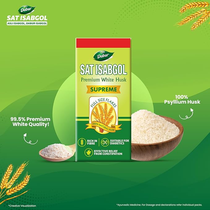 DABUR SAT ISABGOL 50GM