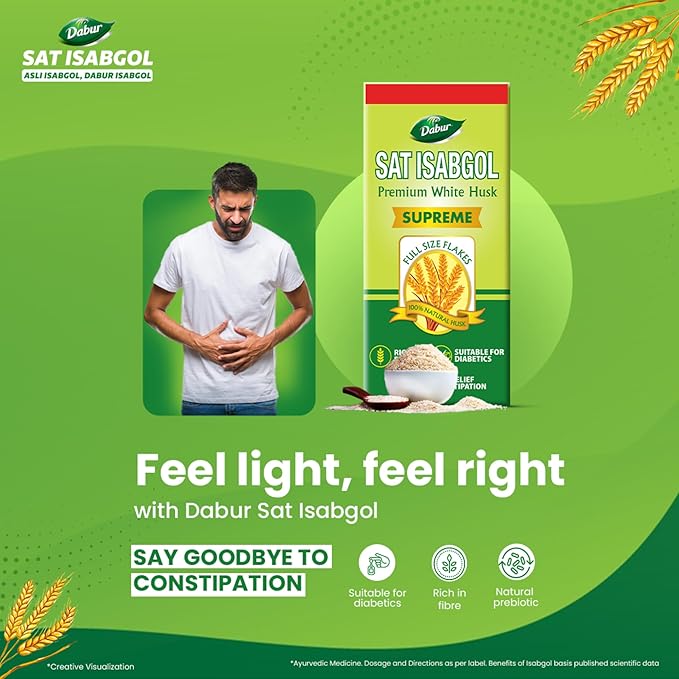 DABUR SAT ISABGOL 50GM