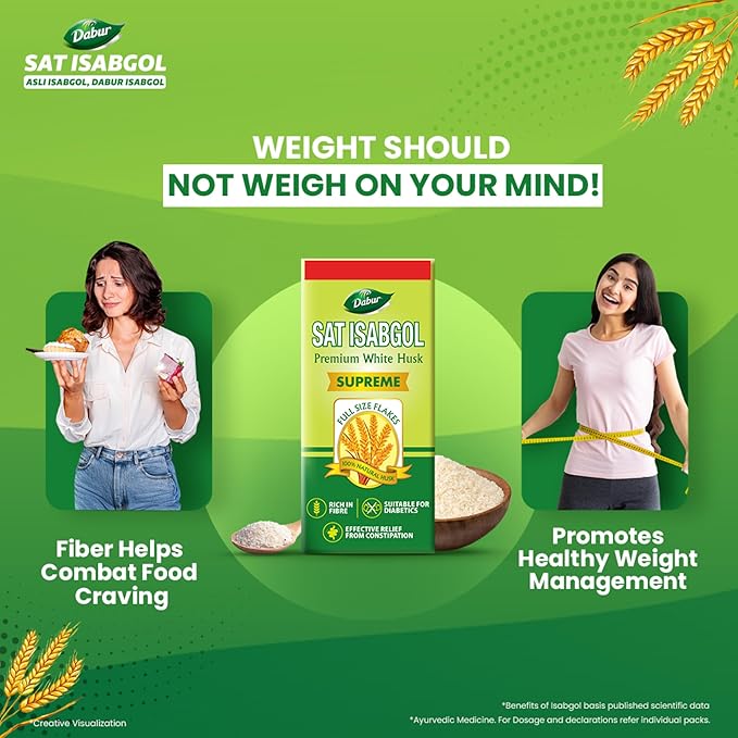 DABUR SAT ISABGOL 50GM