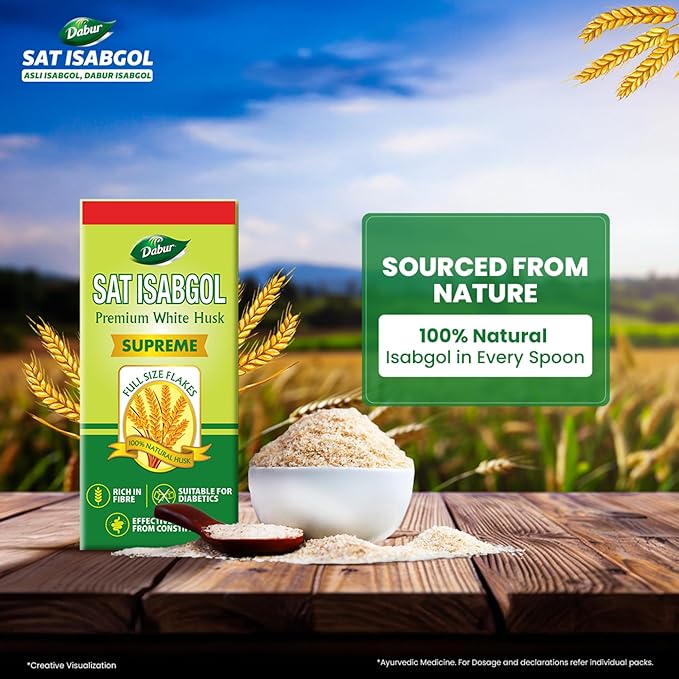 DABUR SAT ISABGOL 50GM