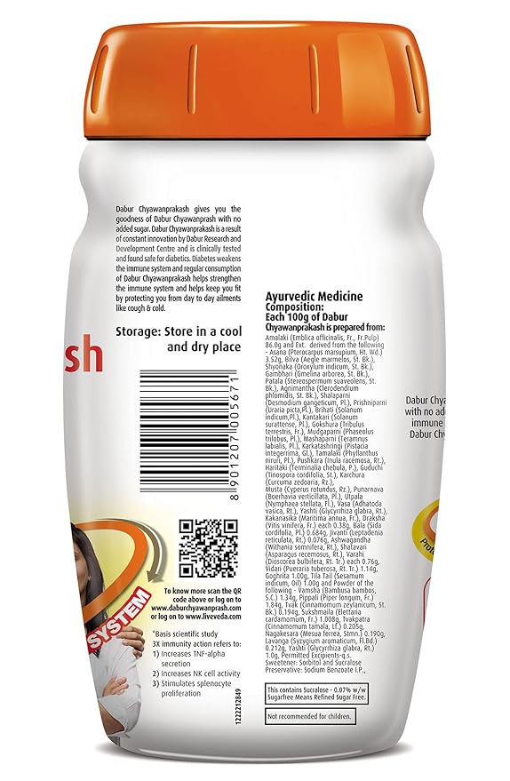 DABUR CHYAWANPRASH SUGARFREE 1KG
