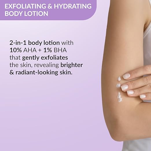 FIXDERMA DURAVE 10% AHA + 1% BHA DEEP EXFOLIATING BODY LOTION 200ML
