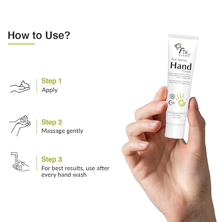 FIXDERMA ANTI AGEING HAND CREAM FOR WOMEN & MEN FOR DRY AND ROUGH HANDS 30GM