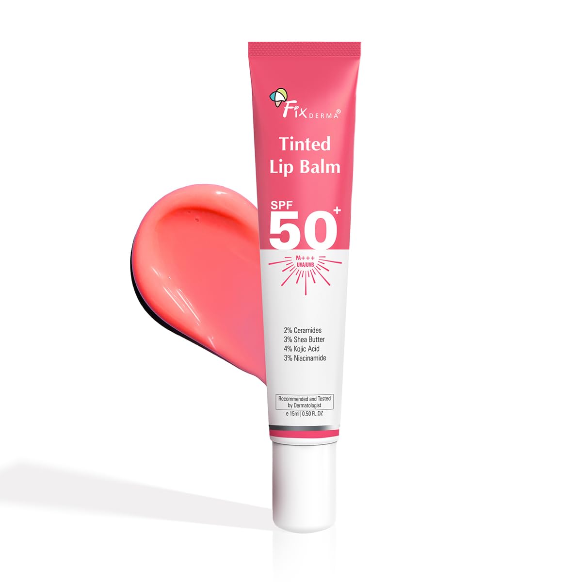 FIXDERMA LIP BALM WITH VITAMIN C AND VITAMIN E FOR DARK LIPS TINTED LIP BALM 15GM