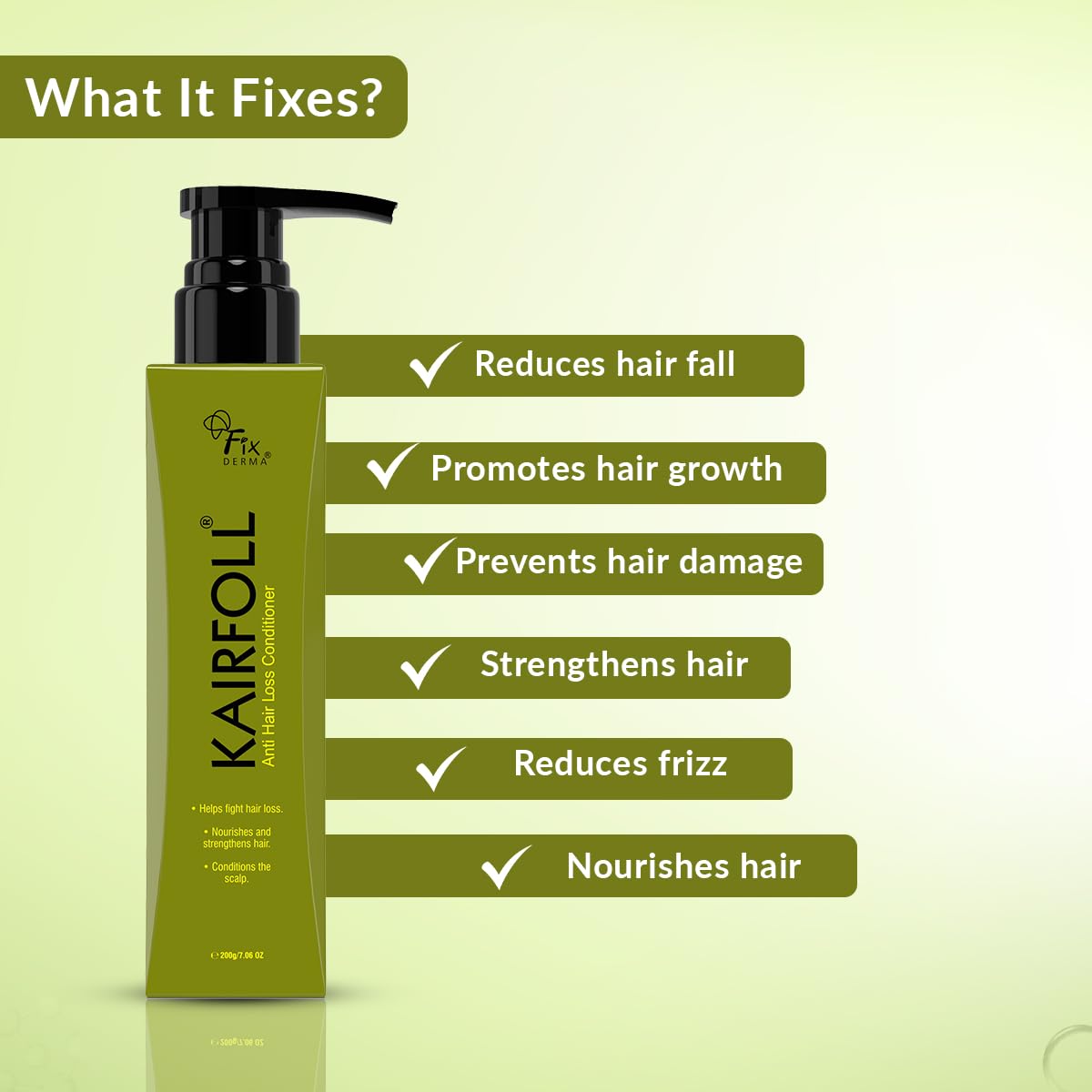FIXDERMA KAIRFOLL ANTI HAIR LOSS CONDITIONER 200GM