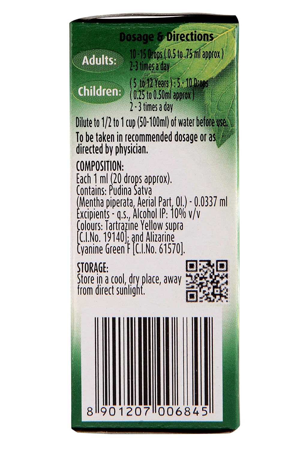 DABUR PUDIN HARA ACTIVE LIQUID 30ML