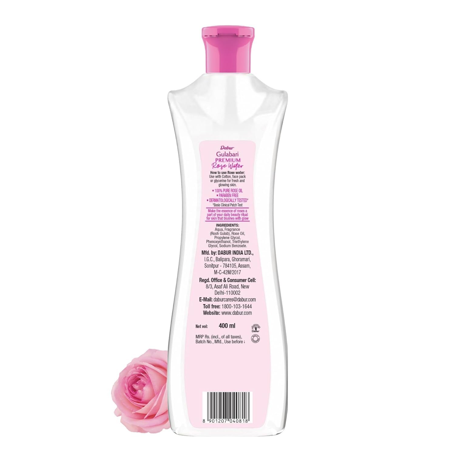 DABUR ROSE WATER 400ML