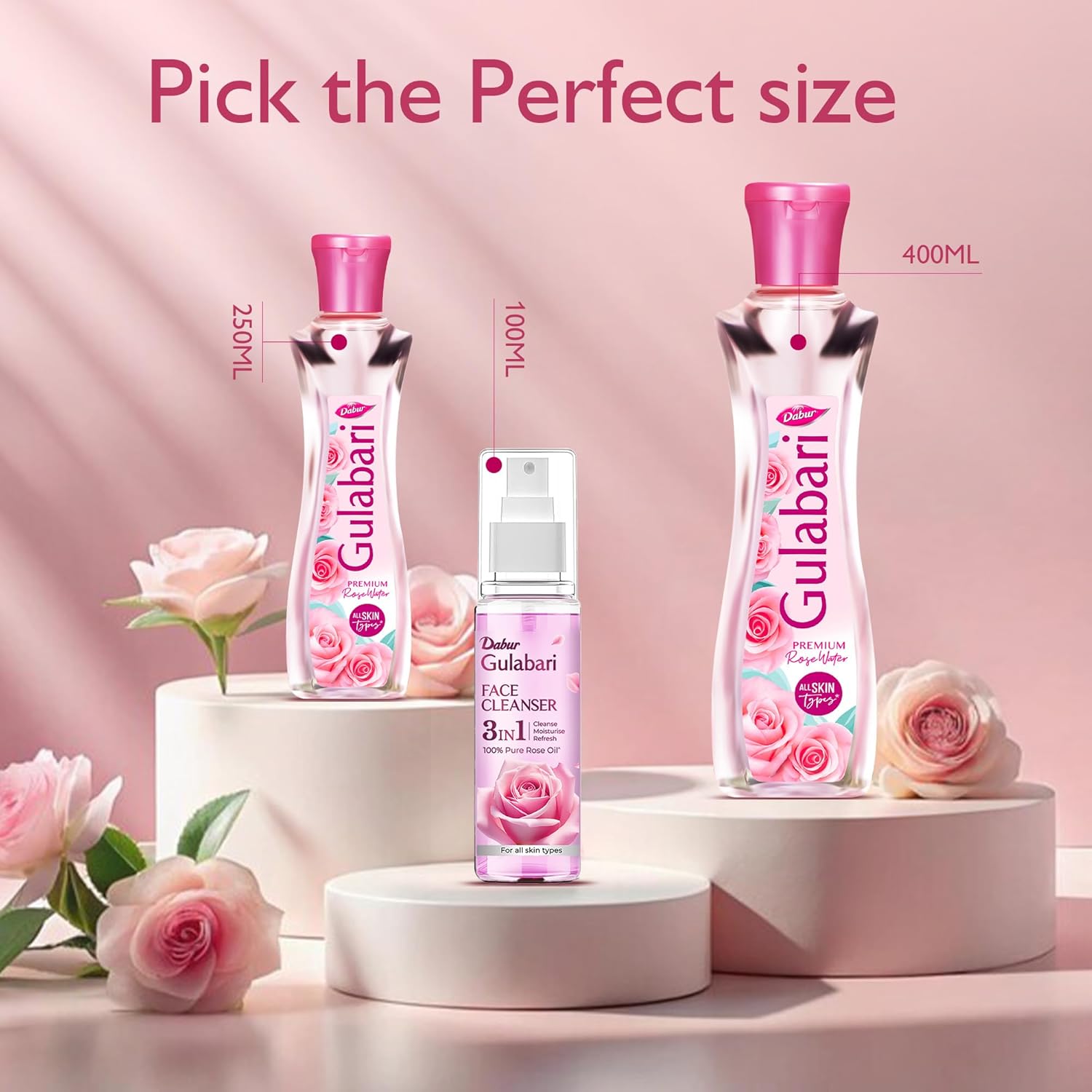 DABUR ROSE WATER SPRAY 100ML