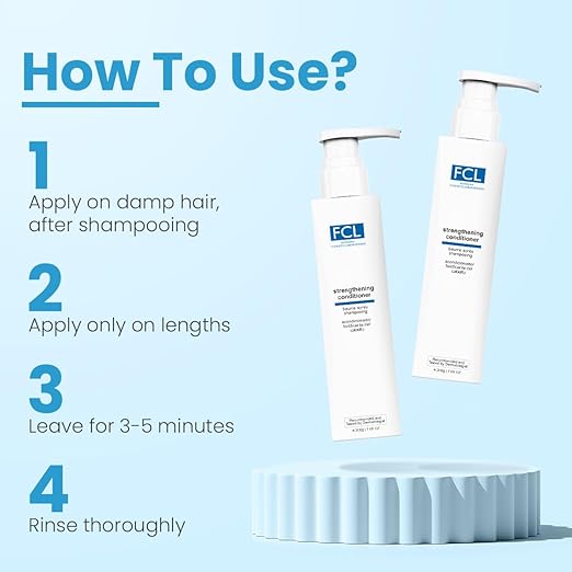 FIXDERMA FCL STRENGTHENING HAIR CONDITIONER FOR MEN & WOMEN,KEEP HAIR SHINY&HEALTHY 200ML