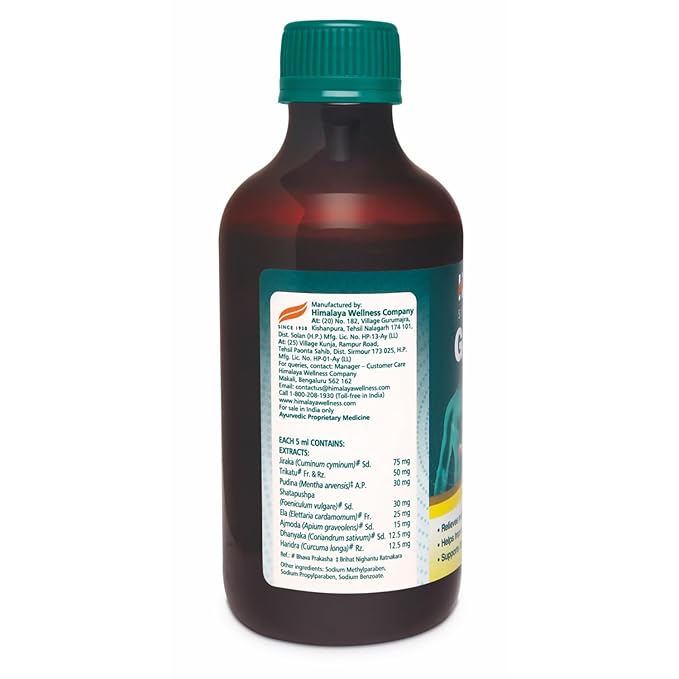 GASEX SYRUP GINGER LEMON FLAVOUR 200ML