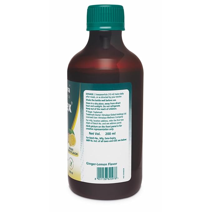 GASEX SYRUP GINGER LEMON FLAVOUR 200ML