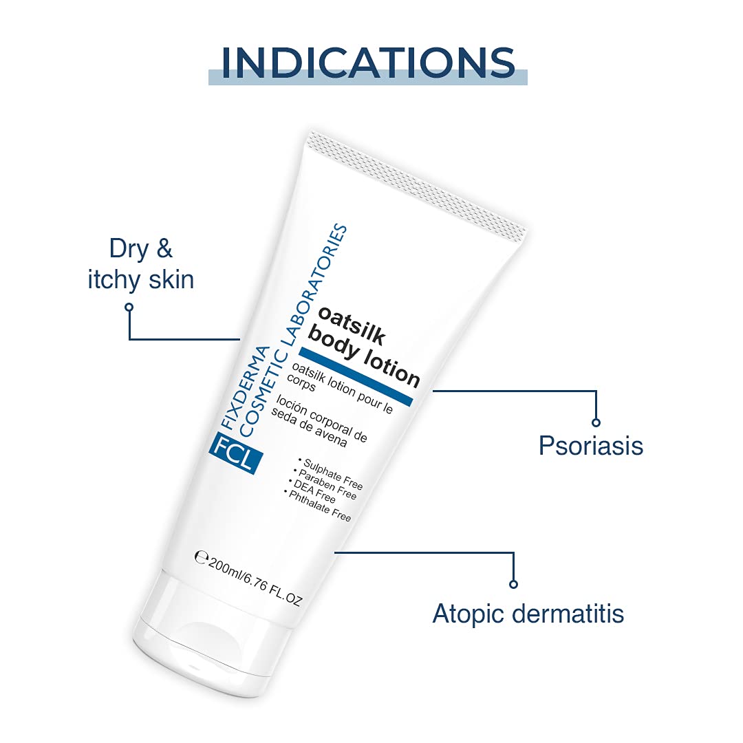 FIXDERMA FCL OATSILK BODY LOTION FOR DRY & ROUGH SKIN 200ML