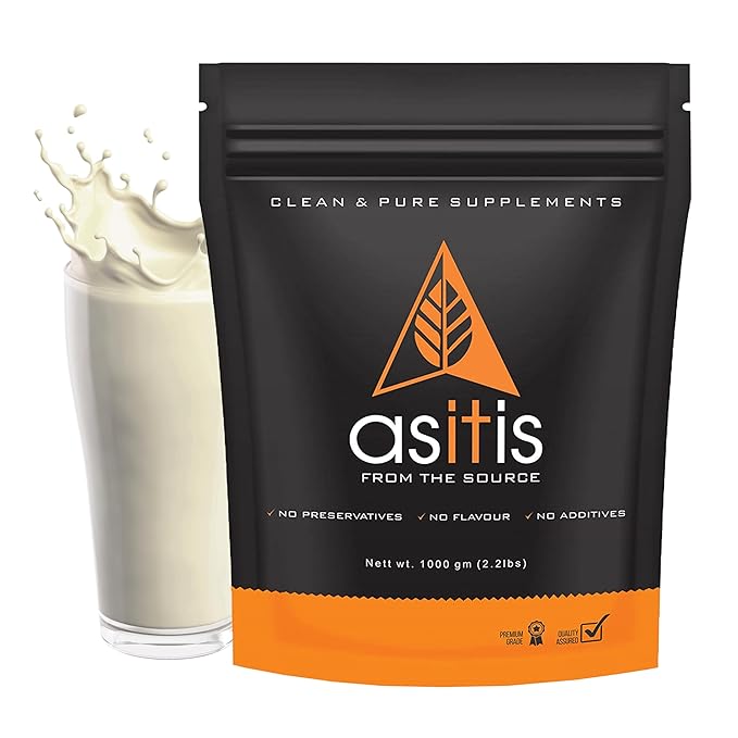 AS-IT-IS NUTRITION PURE MICELLAR CASEIN SLOW-DIGESTING ANTI-CATABOLIC PROTEIN UNFLAVOURED 1KG