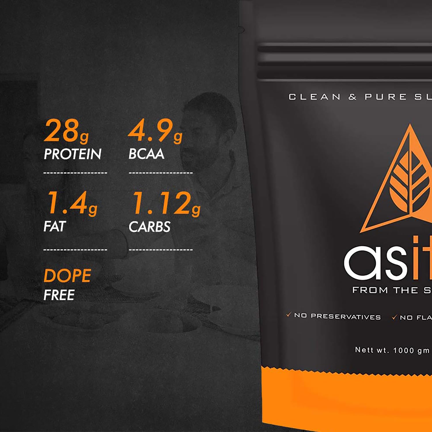 AS-IT-IS NUTRITION PEA PROTEIN ISOLATE DESIGNED FOR MEAL SUPPLEMENTATION VEGAN PLANT PROTEIN 1KG