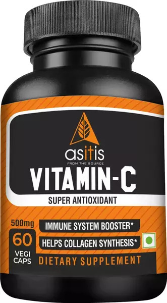 AS-IT-IS VITAMIN C CAPSULES FOR IMMUNITY & ANTIOXIDANT POWER 500MG - 60 CAPSULES