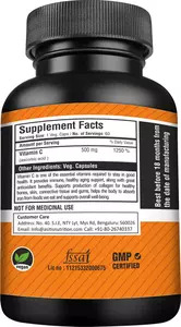 AS-IT-IS VITAMIN C CAPSULES FOR IMMUNITY & ANTIOXIDANT POWER 500MG - 60 CAPSULES