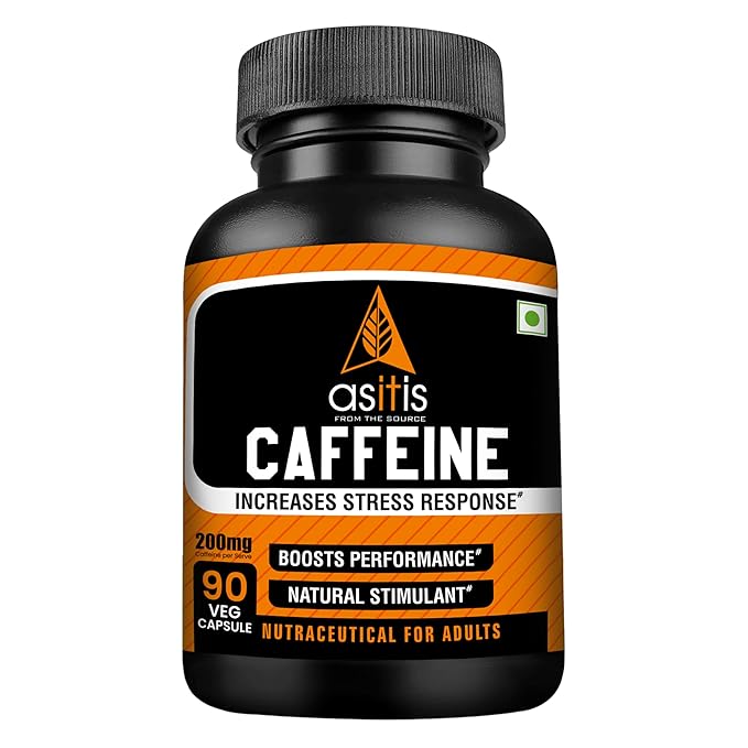 AS-IT-IS NUTRITION CAFFEINE 200MG PER SERVING, PRE WORKOUT 60 CAPSULES