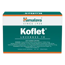 KOFLET LOZENGES TAB 1X10STRP