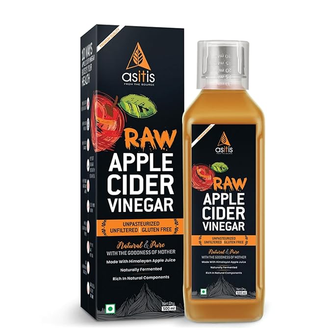 AS-IT-IS NUTRITION RAW APPLE CIDER VINEGAR WITH MOTHER 500ML