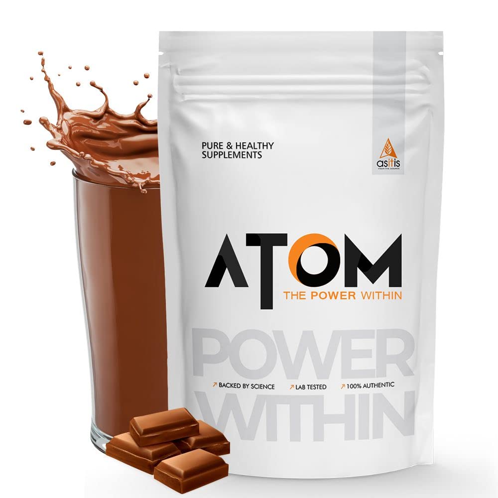 AS-IT-IS ATOM ISOLATE WHEY GOLD WHEY PROTEIN PREVENTS MUSCLE LOSS FASTER RECOVERY CHCOLATE 1KG