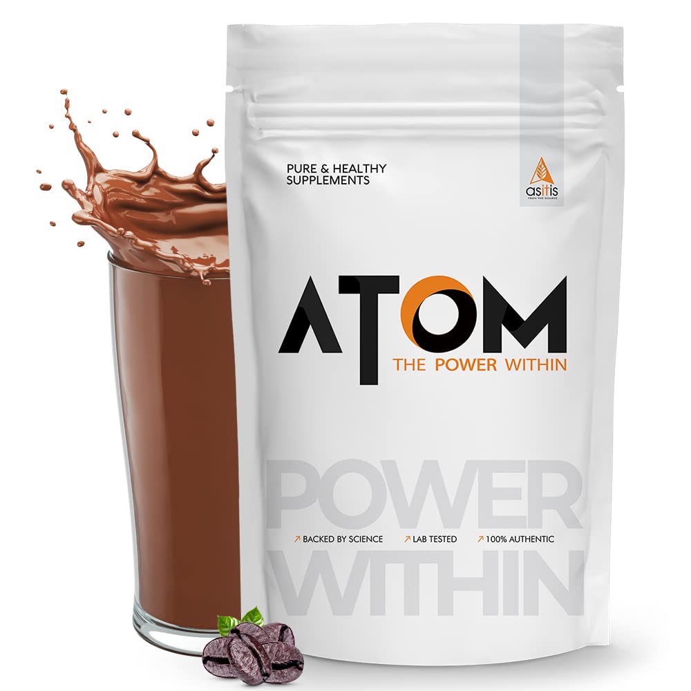 AS-IT-IS ATOM PERFORMANCE WHEY WITH SAFED MUSLI & MUCUNA PRURIENS CAFFE LATTE 1KG
