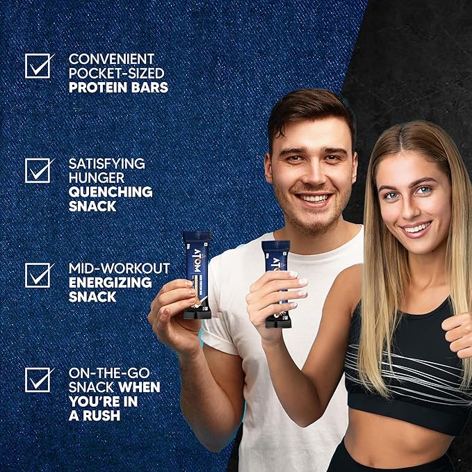 AS-IT-IS NUTRITION ATOM HIGH PROTEIN BAR,20GM PROTEIN,ZERO SUGAR,PACK OF 6 COOKIE LATTE (60GMX6)