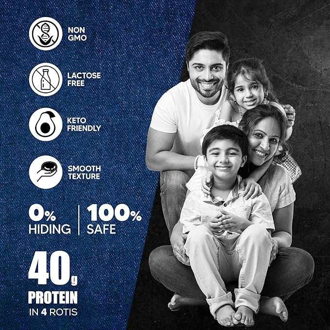 AS-IT-IS ATOM ROTI PROTEIN MAKE ROTI’S RICH | EASY TO USE | 25G PROTEIN PER SERVING 1KG