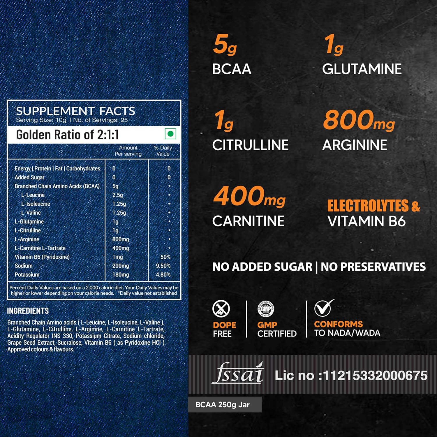 AS-IT-IS ATOM BCAA WATERMELON FLAVOUR 250GM