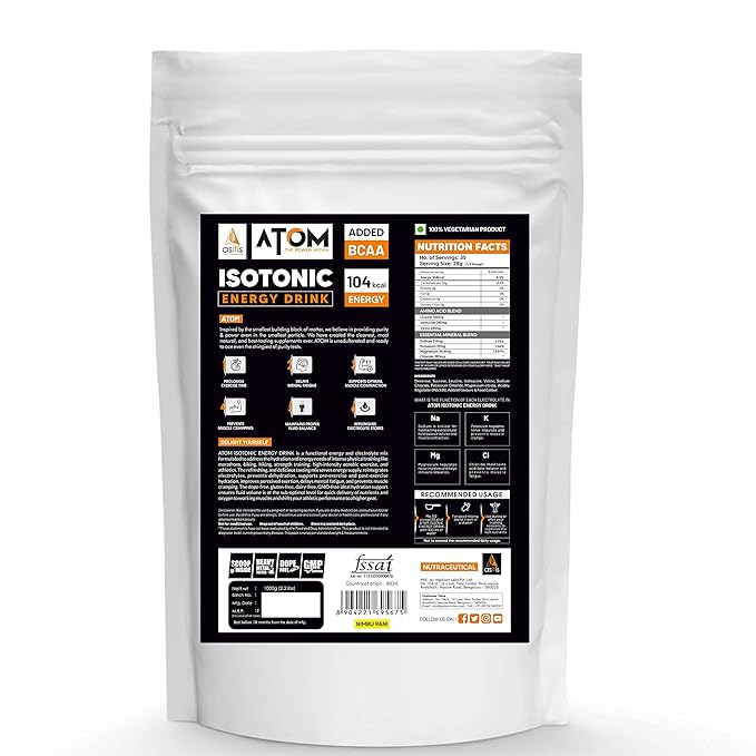 AS-IT-IS ATOM ISOTONIC ENERGY DRINK | NON-GMO ELECTROLYTE MIX 1KG