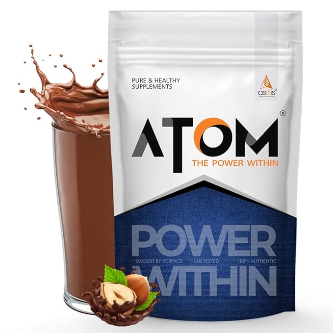 AS-IT-IS NUTRITION ATOM 100% PURE CARB FOR FASTER WEIGHT GAINS HAZELNUT FLAVOR 1KG