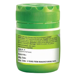AMRUTANJAN BALM GREEN STRONG 8ML