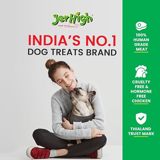 JERHIGH MILK STIX DOG MEATY TREAT - 100 GM