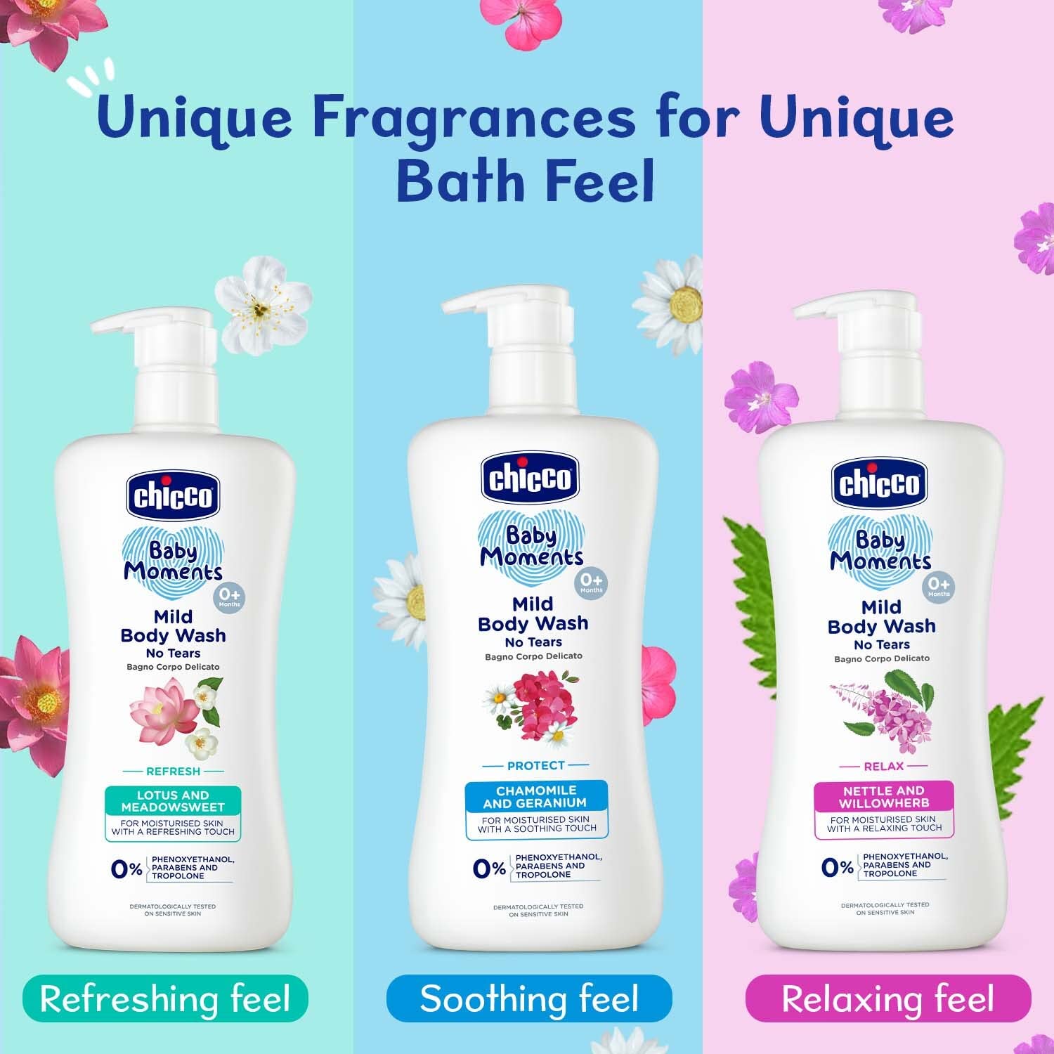 CHICCO MILD BODYWASH PROTECT NO TEARS 200ML