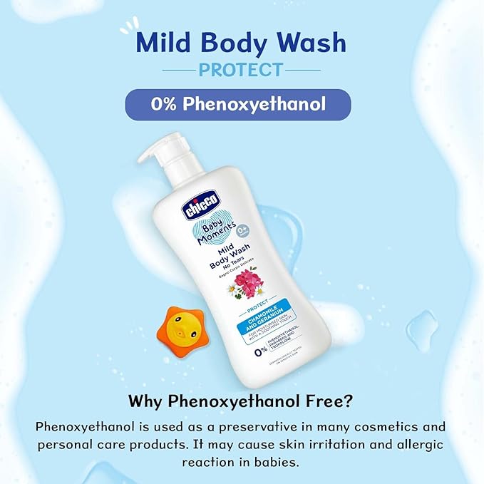 CHICCO MILD BODYWASH PROTECT NO TEARS 500ML