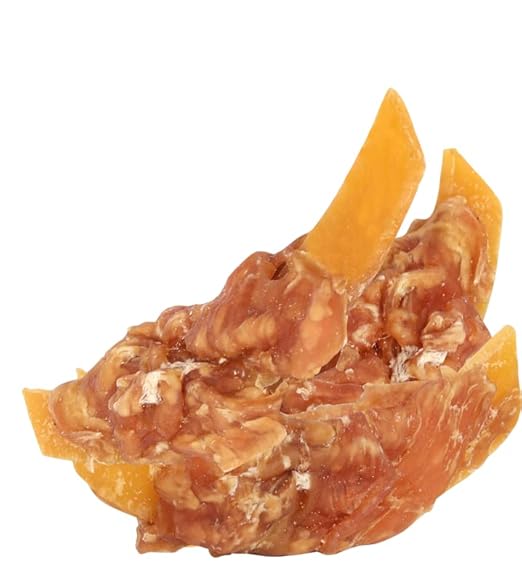 FIRST BARK CHIC WRAP MANGO & CHICKEN WRAP WHOLESOME TREATS FOR DOGS 70GM