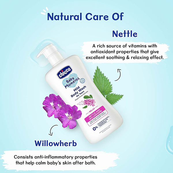 CHICCO MILD BODYWASH RELAX NO TEARS 200ML