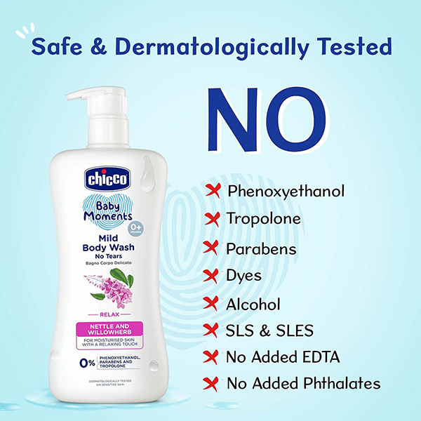 CHICCO MILD BODYWASH RELAX NO TEARS 200ML